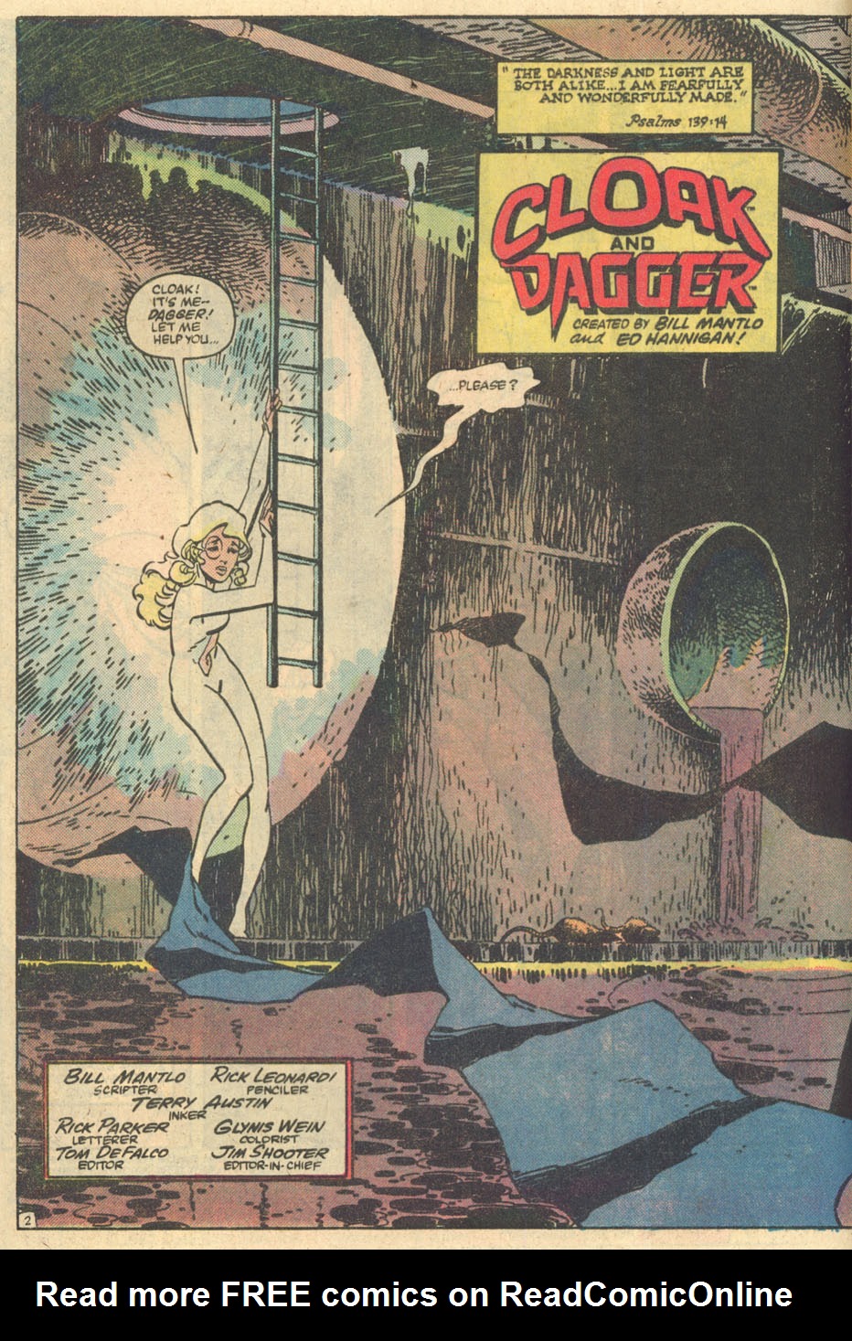 Read online Cloak and Dagger (1983) comic -  Issue #3 - 3