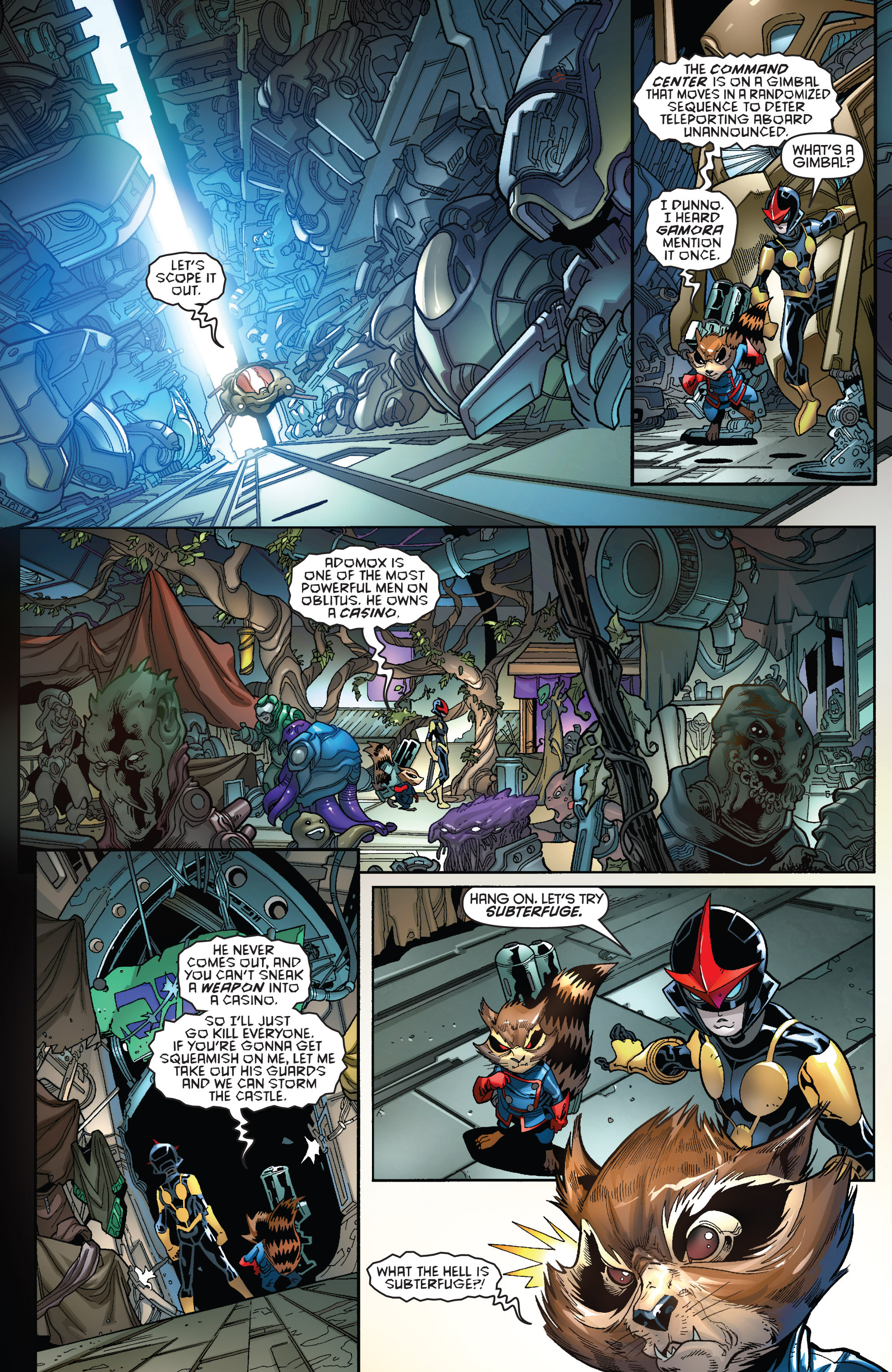 Read online Nova (2013) comic -  Issue #19 - 11