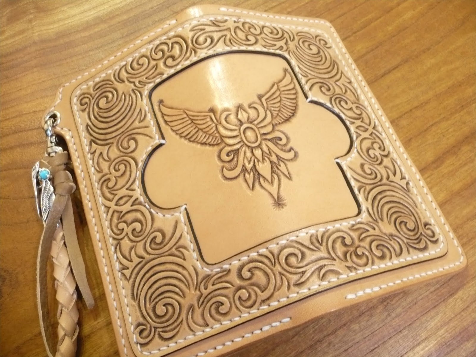 カービング長財布 思い出のzippo柄