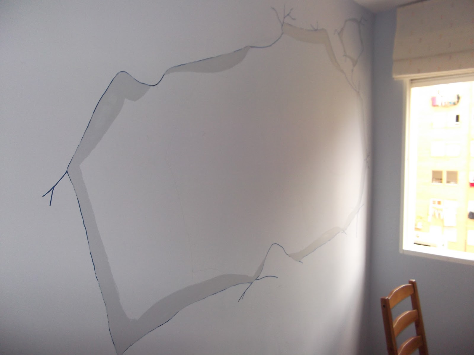 Silvania: Mural para habitación infantil.