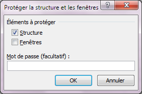 Proteger structure classeur