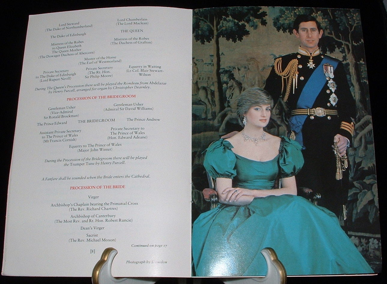 Antiques And Teacups Royal Wedding Downloadable Programme Released