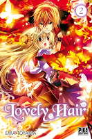 Notre critique du tome 2 de « Lovely Hair » Ema Toyama, Lovely Hair, Critique Manga, Manga, Pika Édition,