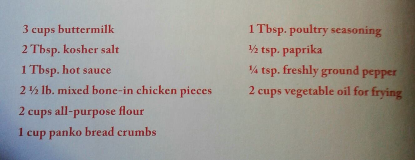 Una Nueva Receta Cada Semana Buttermilk Sriracha Brine