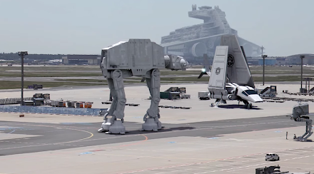 Leaked Star Wars Episode VII Filmset Footage | Star Wars am Frankfurter Flughafen ( 1 Video )