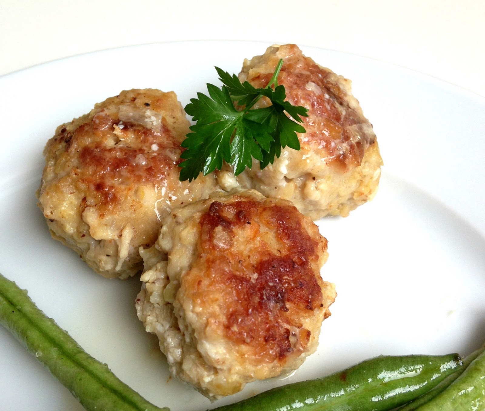 Nuts about food Polpette al latte veal meatballs (made with rolled oats) in milk sauce