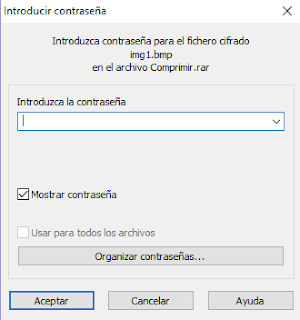 Contraseña archivo winrar