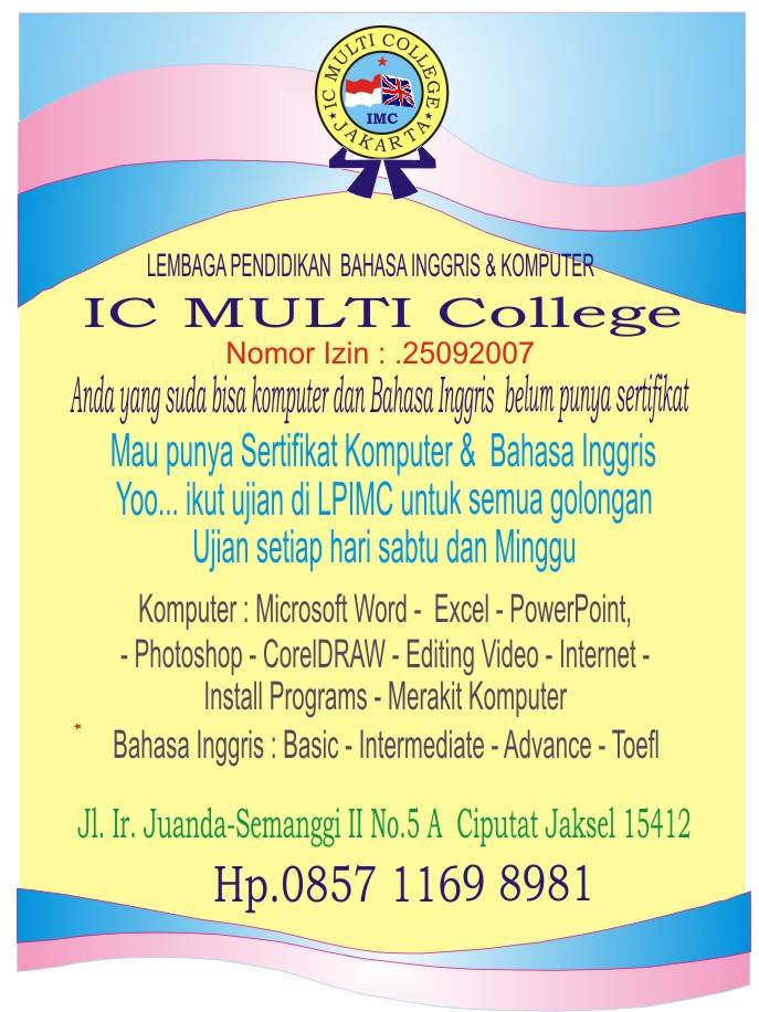 Lembaga Bahasa Inggris dan Komputer