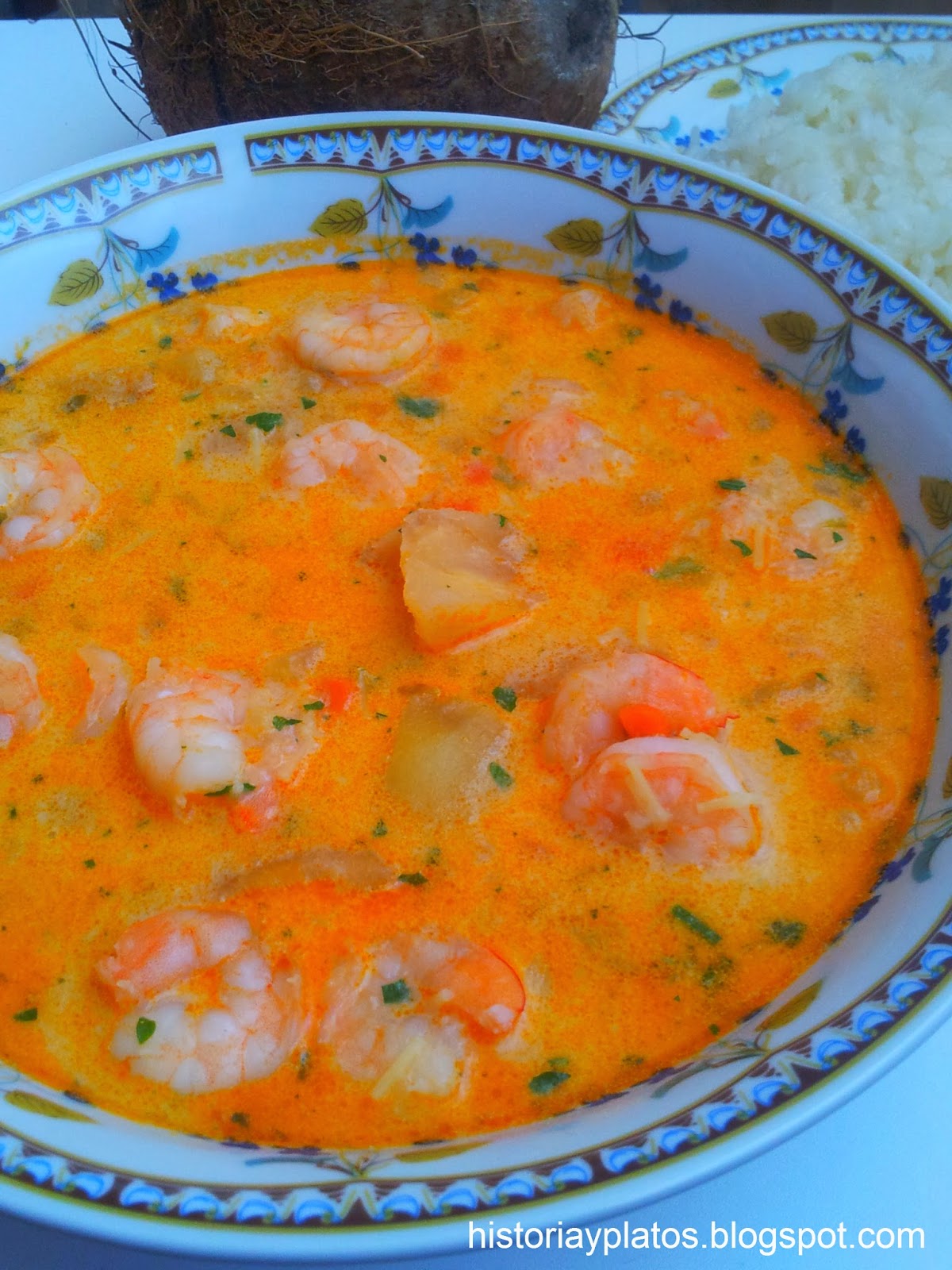 Sopa De Camarones Puerto Rico