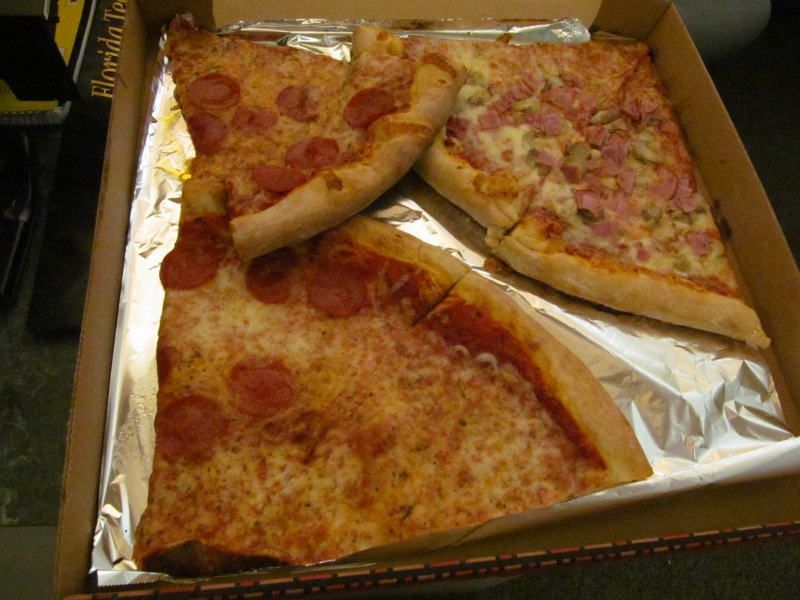 Watch Me Eat Old School Pizza in Melbourne, FL