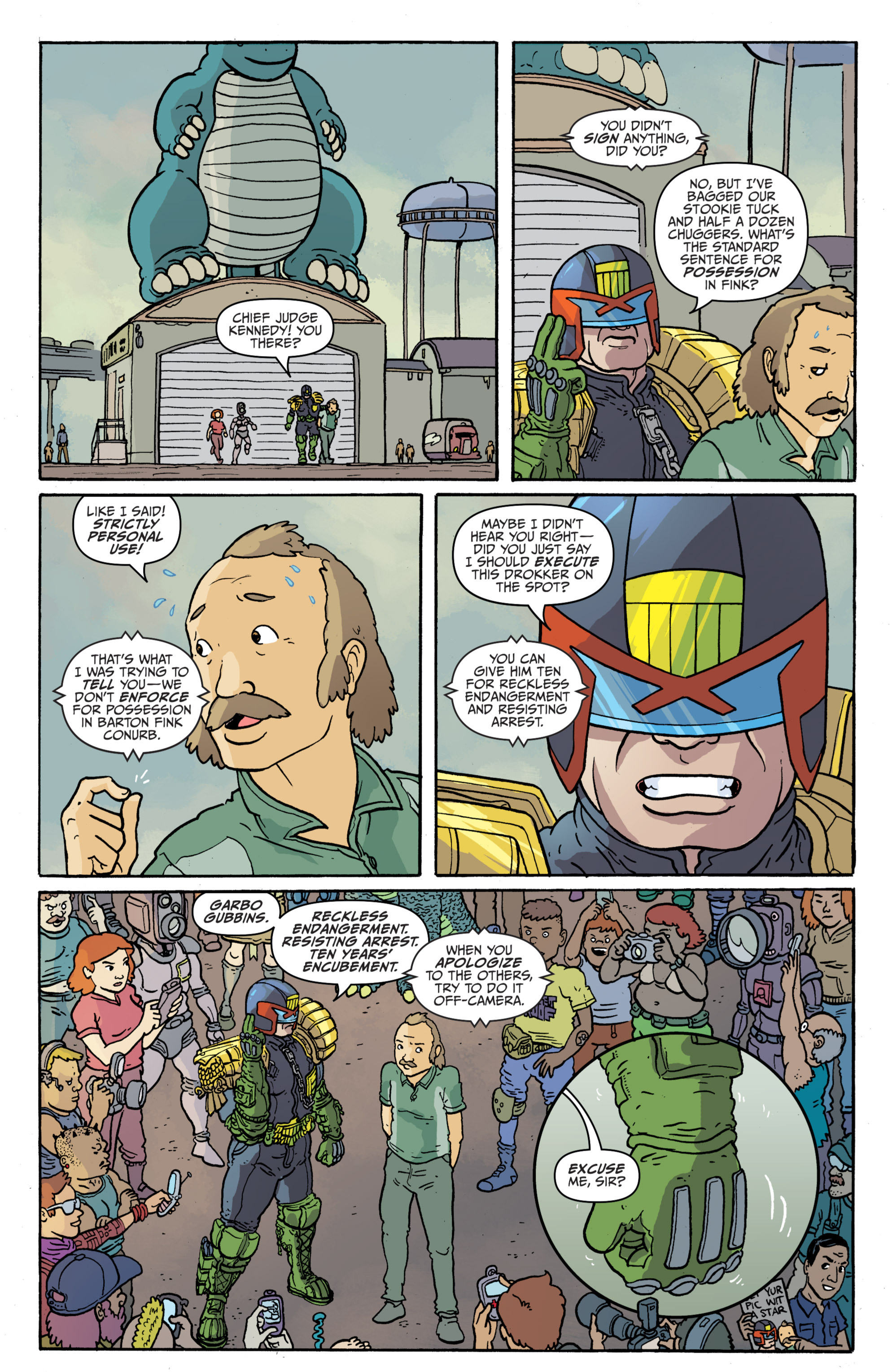 Read online Judge Dredd: Mega-City Two comic -  Issue #1 - 14