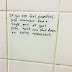Kata-kata Mutiara di Toilet Umum