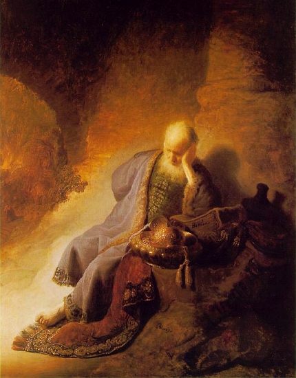 Rembrandt's Jeremiah