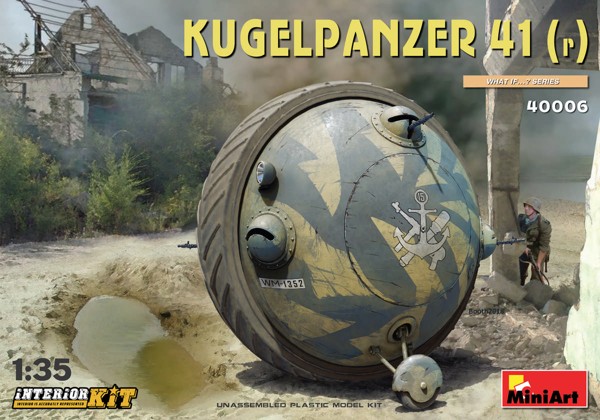 The Modelling News Miniart S New Ball Tanks In Us German Aussie Markings With The 35th Scale Kugelpanzer 41 R W Interior Kit