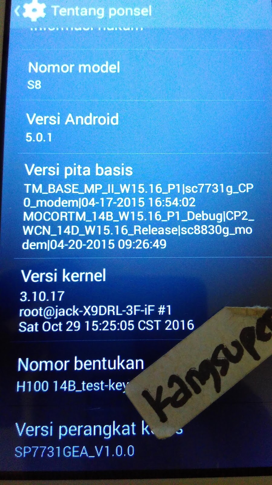 Flash Strawberry S8 SP7731