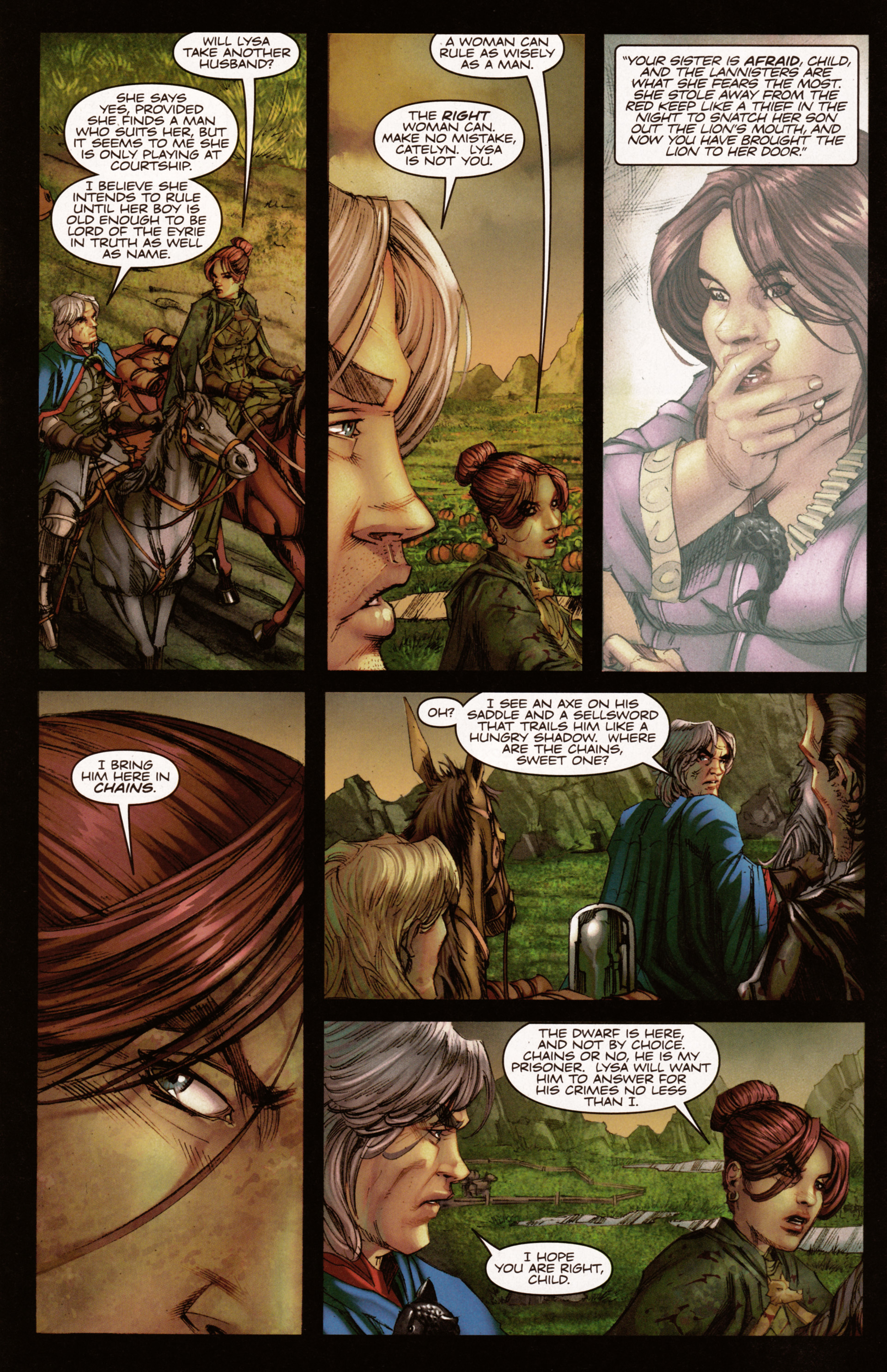 Read online A Game Of Thrones comic -  Issue #11 - 8