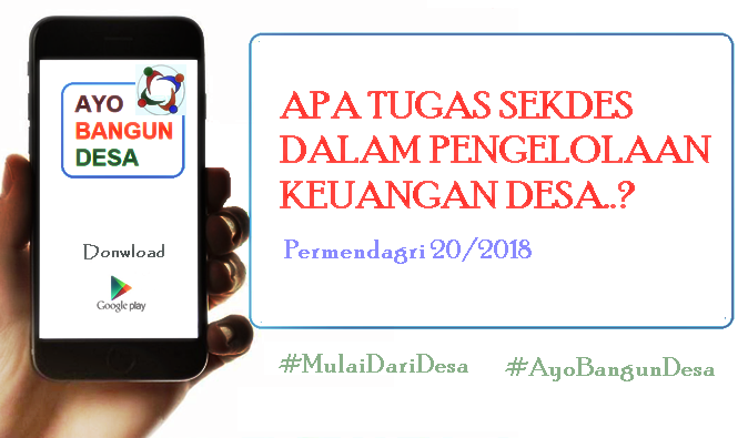 Tugas Sekretaris Desa dalam Pengelolaan Keuangan Desa - Info Desa