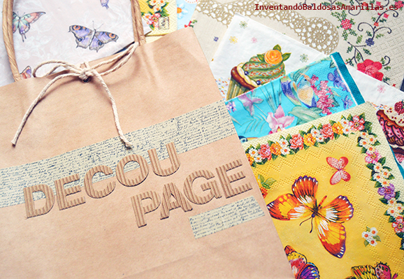 Servilletas para Decoupage