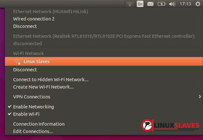 Share Internet Connection From Ubuntu to Android