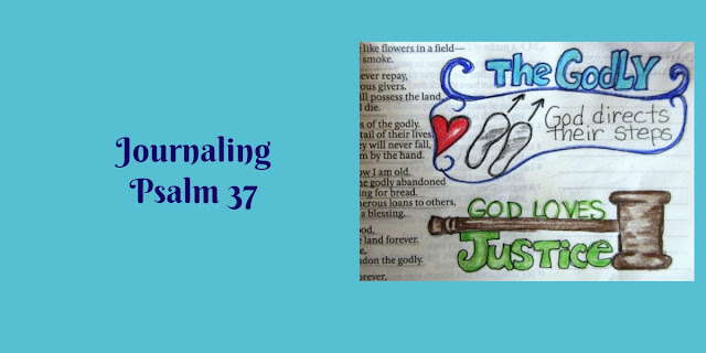 Psalm 37 - Creative Journaling - Jesus Journaling