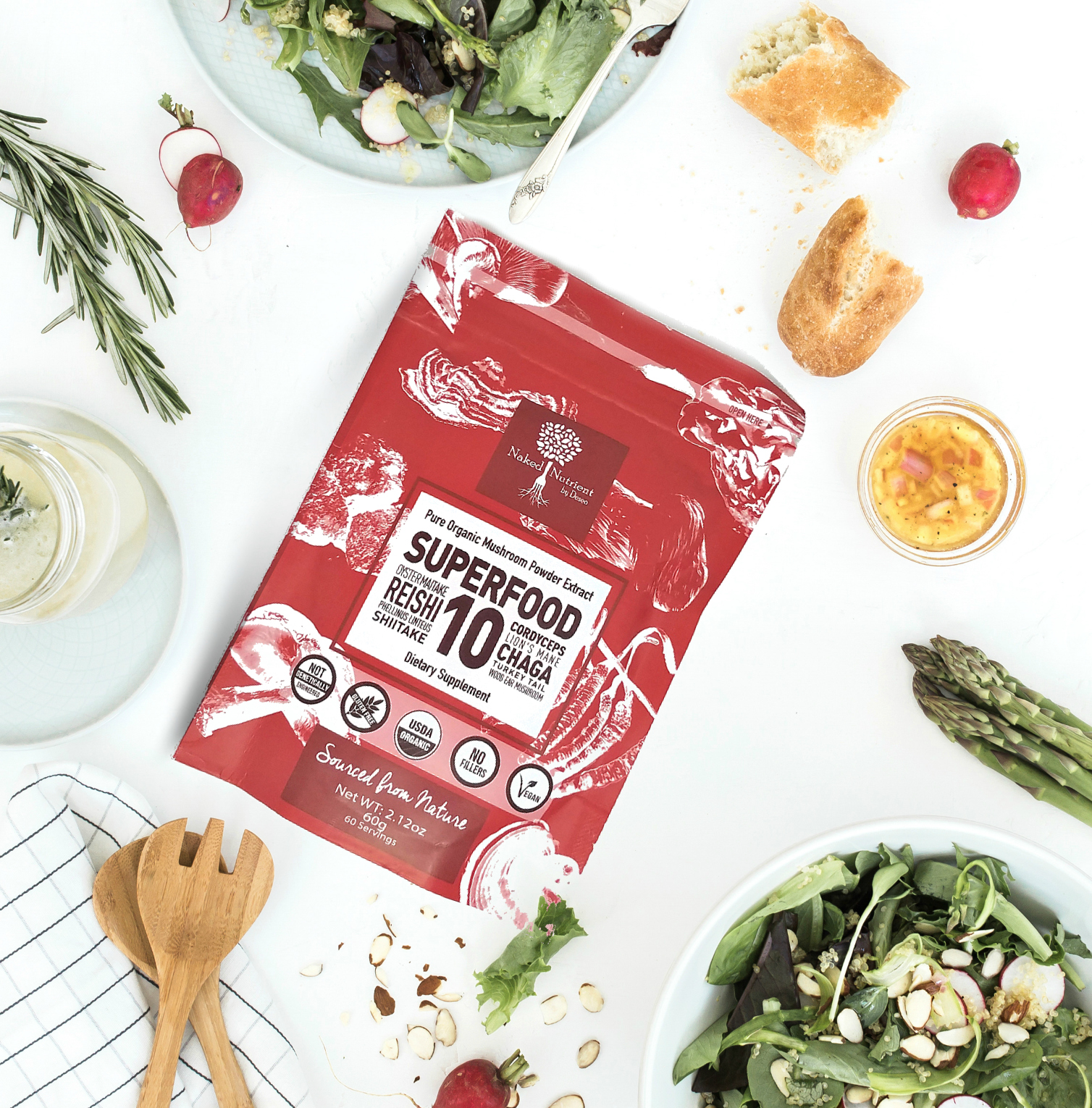 Organic Mushroom Powder Benefits Nourishing Nutrients