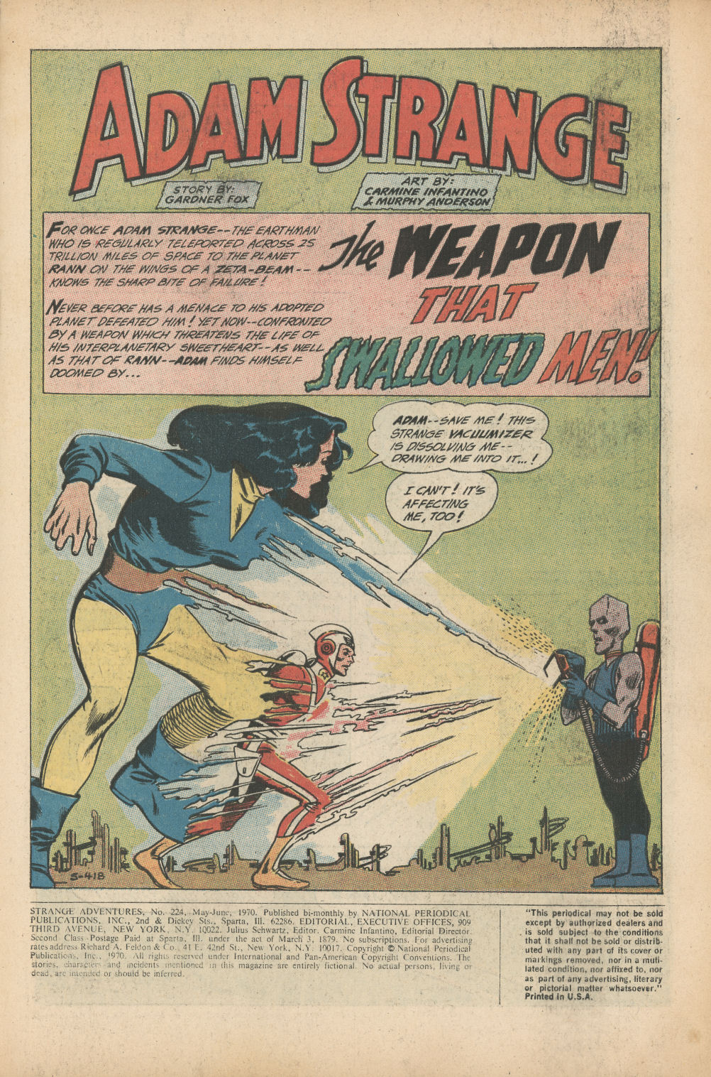 Read online Strange Adventures (1950) comic -  Issue #224 - 3