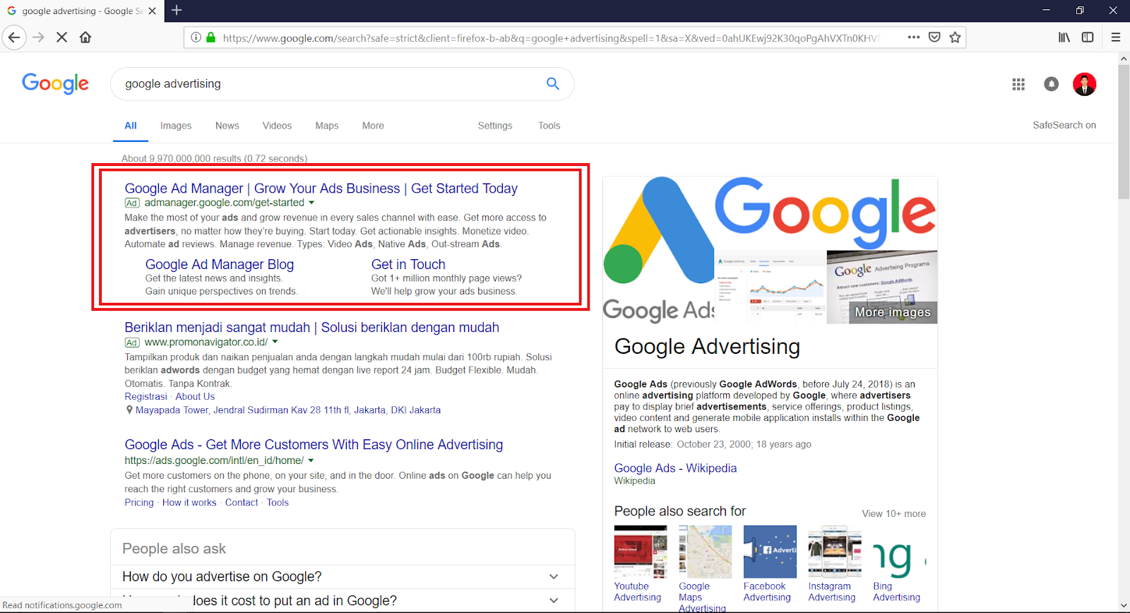 contoh iklan google ads contoh iklan google ads