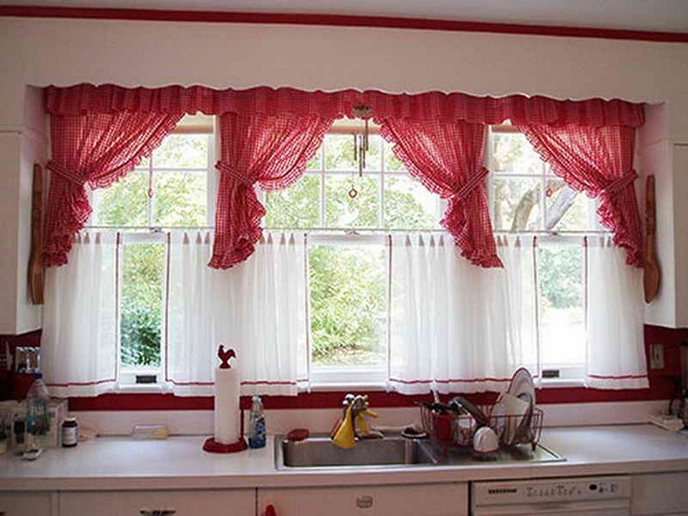 Kitchen Curtains bistro style kitchen curtains : Best 18 Favorite Kitchen Curtains Ideas! That Change Your Kitchen
