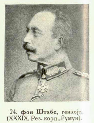 von Staabs, Lieut.-Gen. I XXXIX-th Res.-Corps, Roumania).