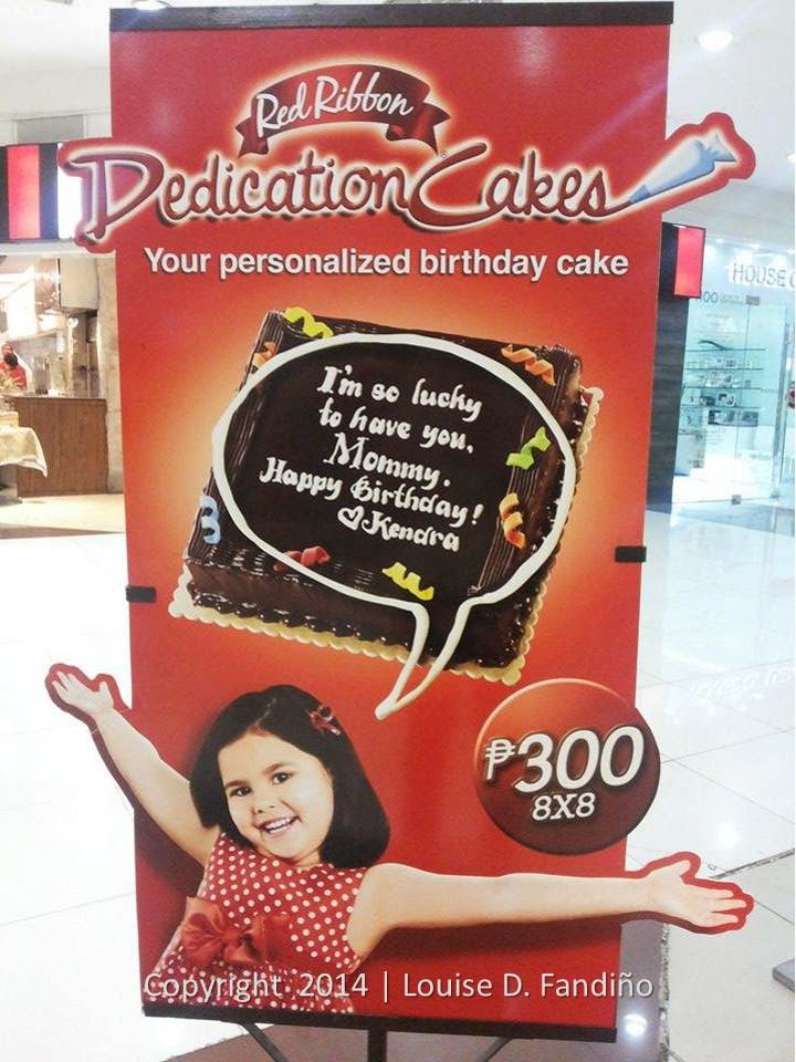 Red Ribbon Dedication Cake Giveaway