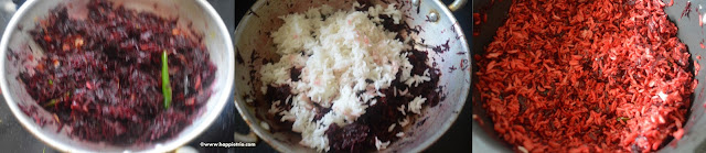 Step 4 -Beetroot Rice