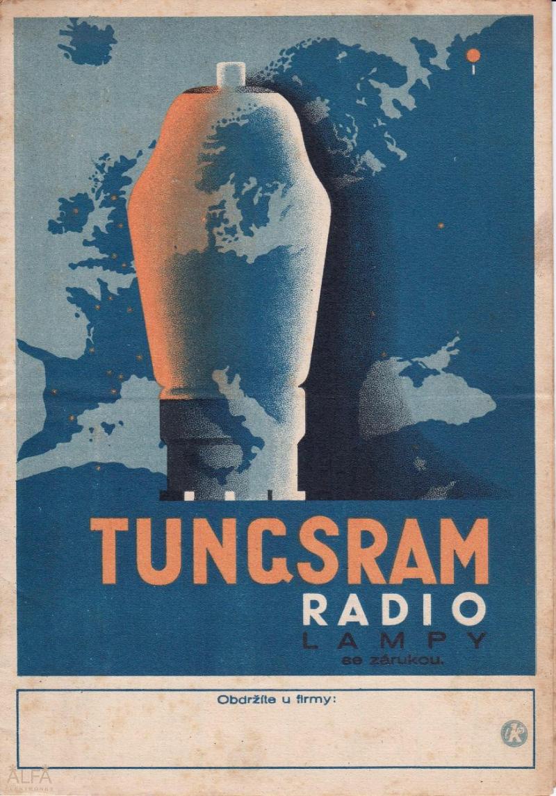 Doctor Ojiplático. Aparatos de Radio. 42 ejemplos de publicidad vintage. Tungsram