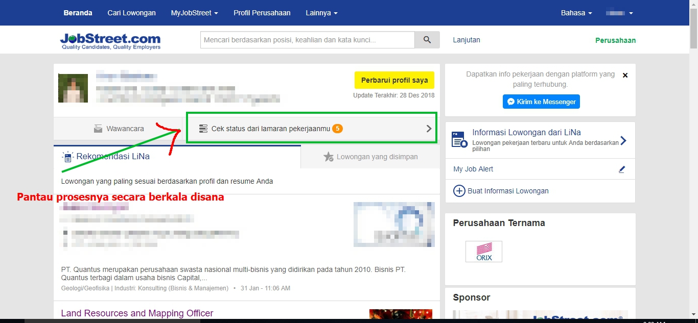 Pengalaman Cari Lowongan Kerja Di Jobstreet Com