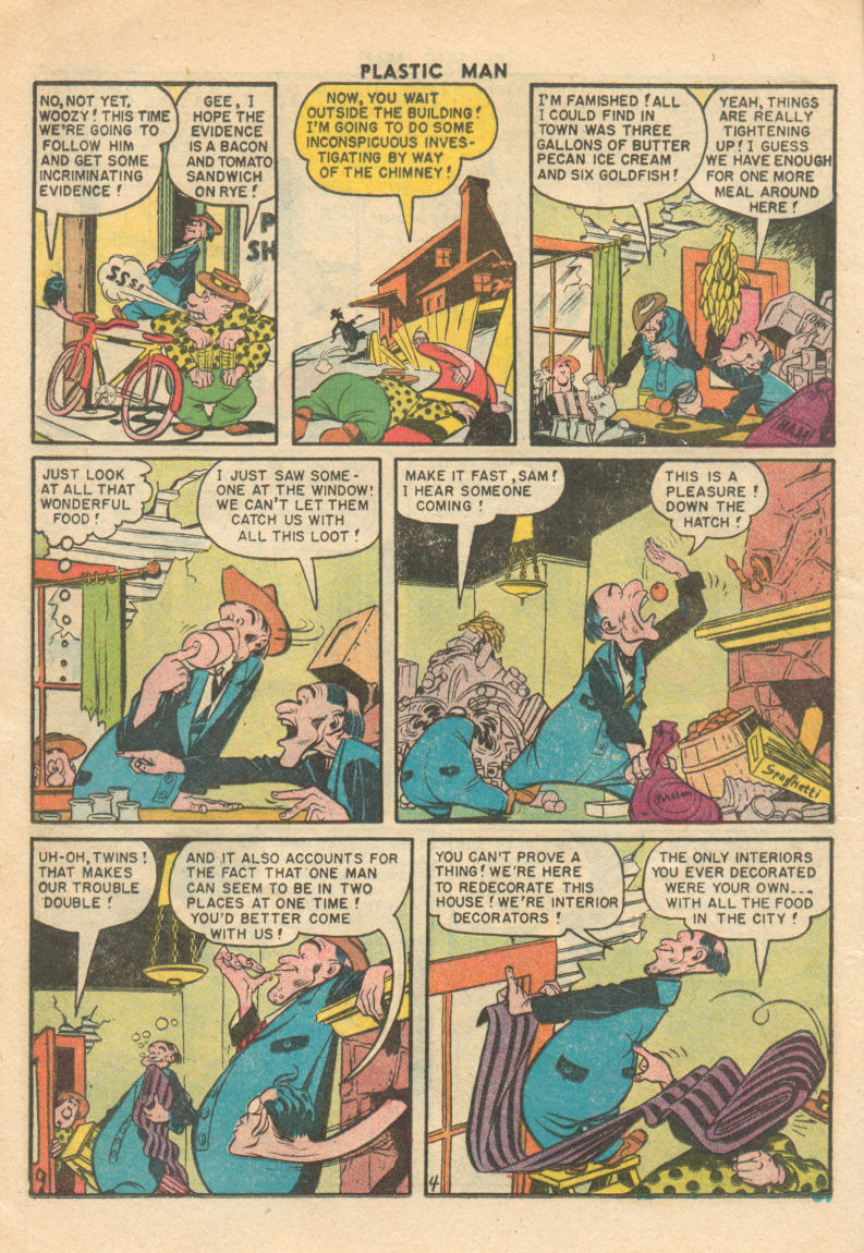 Read online Plastic Man (1943) comic -  Issue #63 - 16