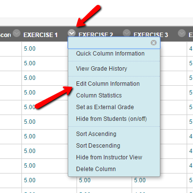 Blackboard Tips: Letter Grades in the Blackboard Grade Center