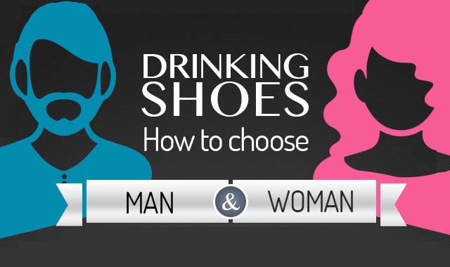 Image: Drinking shoes How to Choose #infographic