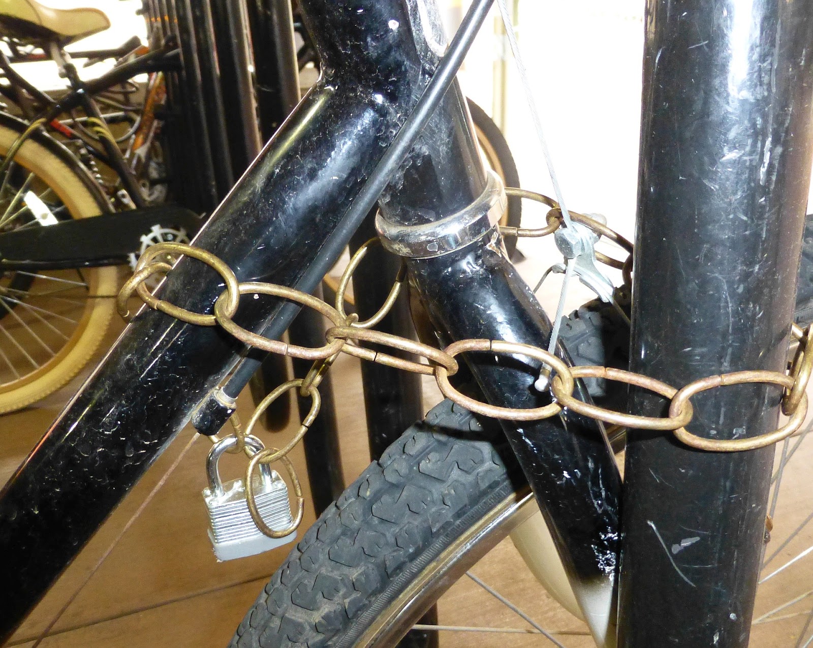 One Speed Go! Bicycle Lock Enlightenment Chain