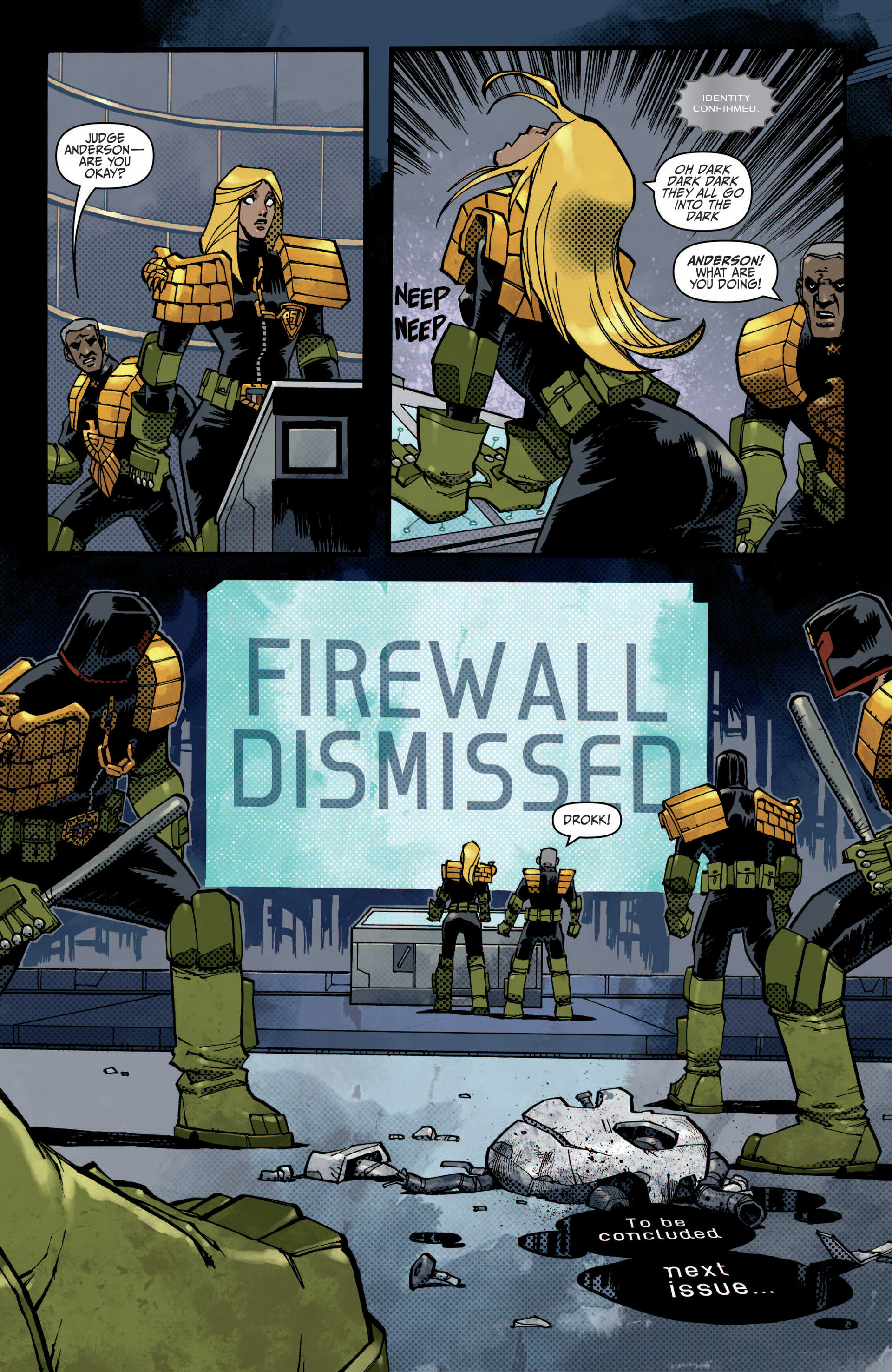 Read online Judge Dredd (2012) comic -  Issue #7 - 19
