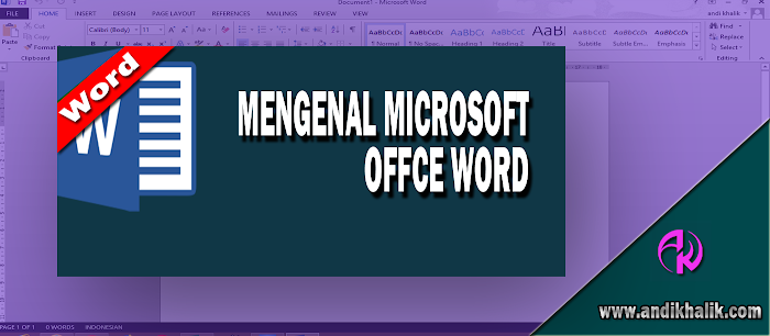 Mengenal Microsoft Offce Word