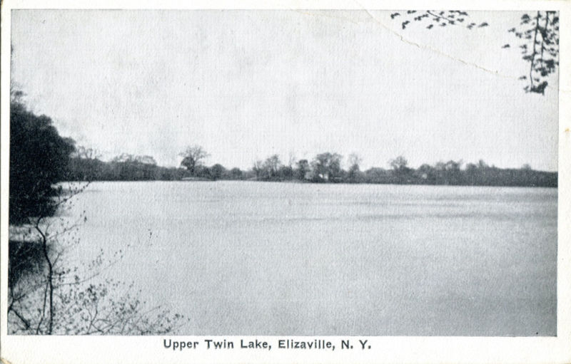 Old Pictures of Columbia County NY Upper Twin Lake, Elizaville NY