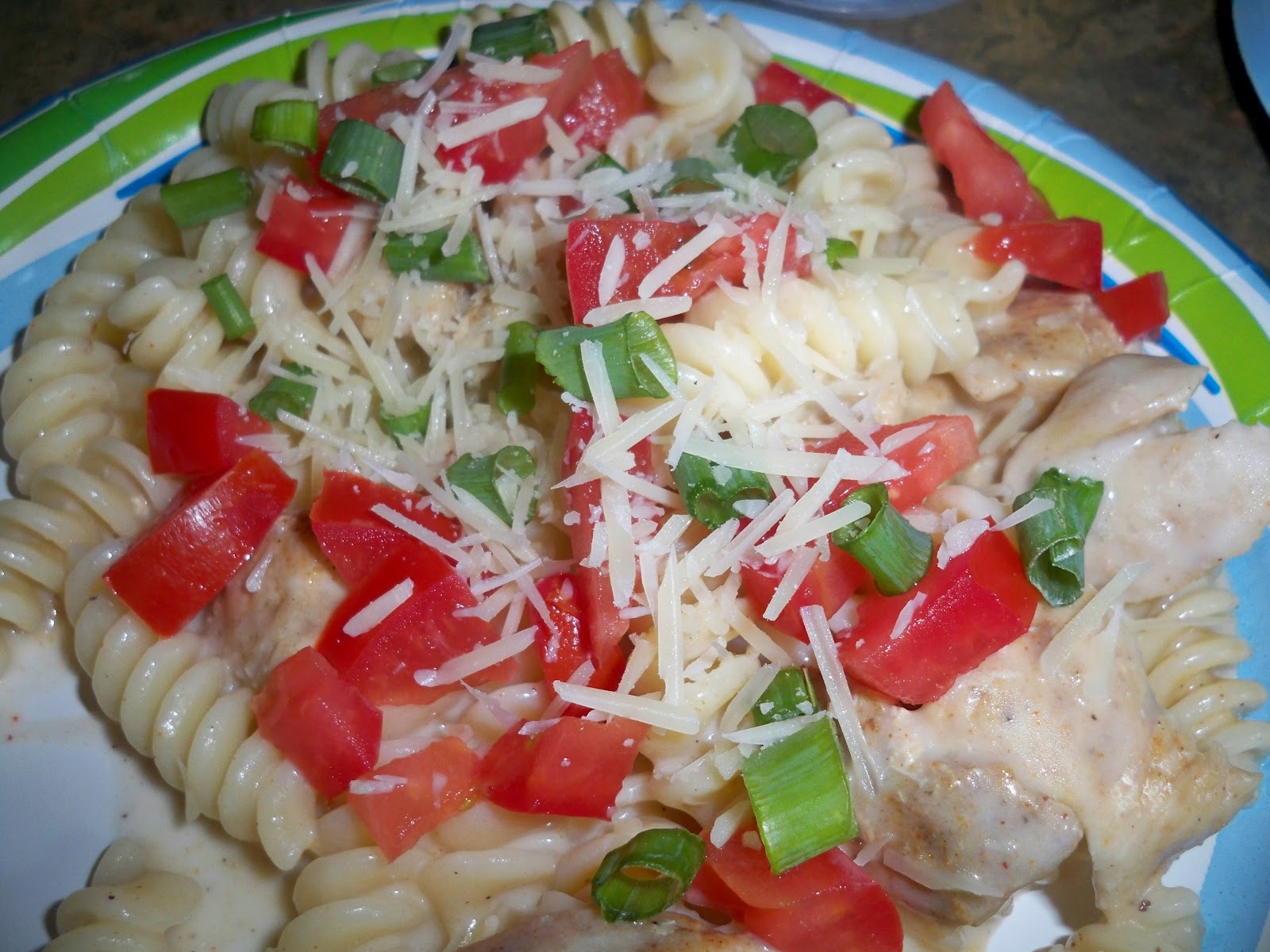 Look Mommy! I can cook! Cajun Coconut Chicken Pasta