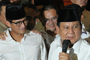Prabowo Subianto Resmi Gandeng Sandiaga Uno dalam Pilpres 2019