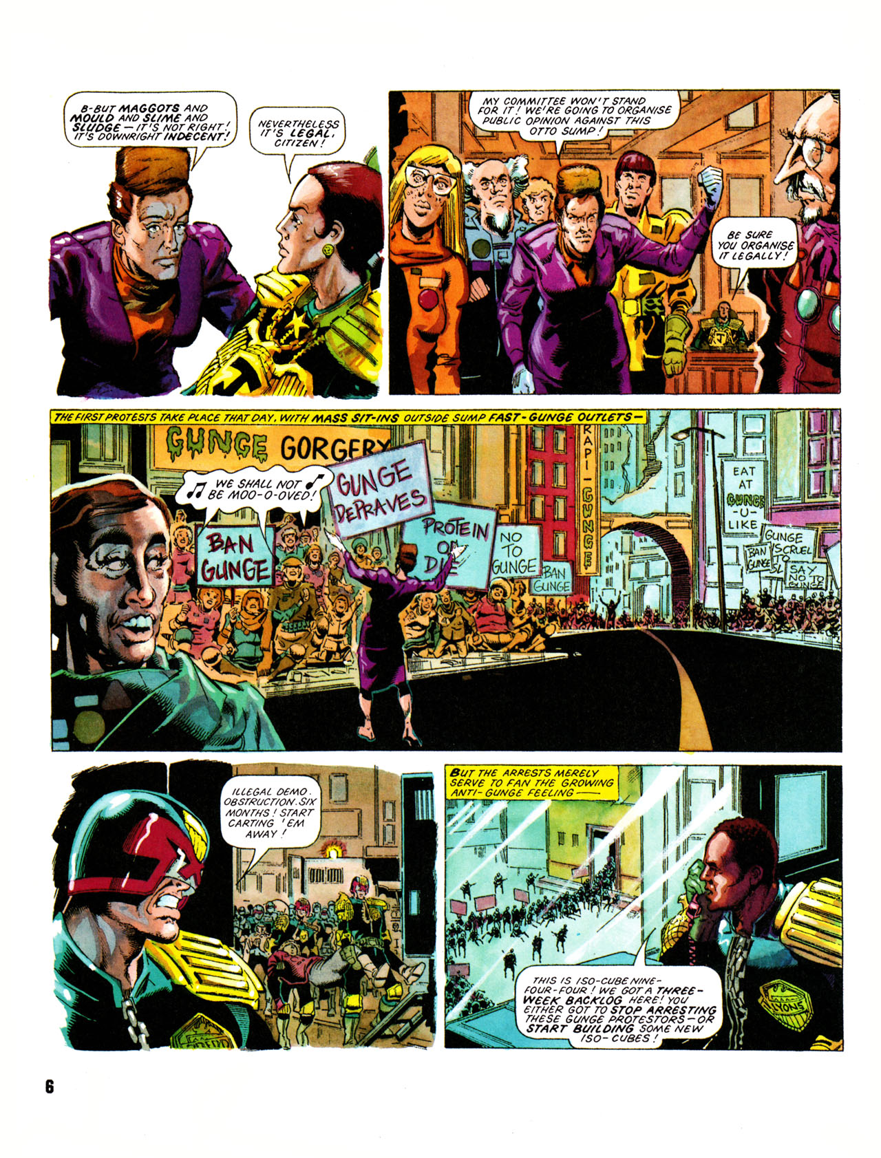 Read online Judge Dredd: The Complete Case Files comic -  Issue # TPB 6 - 112