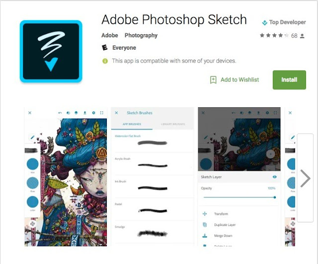 Adobe Photoshop Sketch