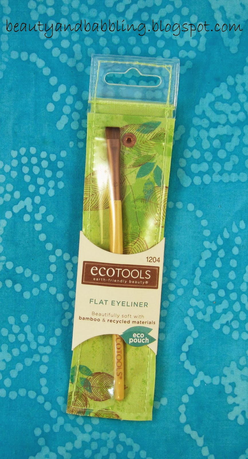 Beauty and Babbling EcoTools Flat Liner Brush Review