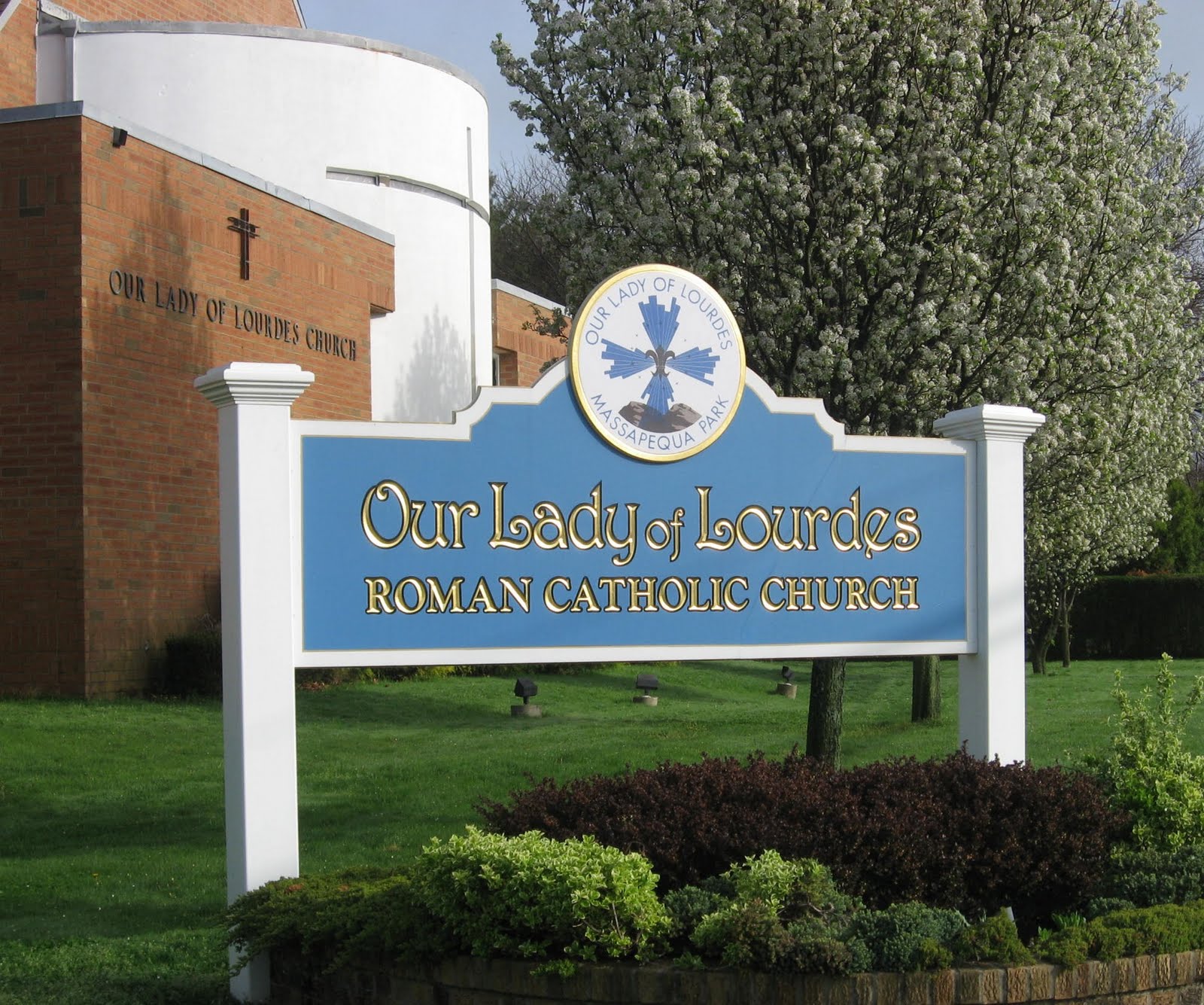 Nassau County N.Y. Catholic Our Lady of Lourdes, Massapequa Park