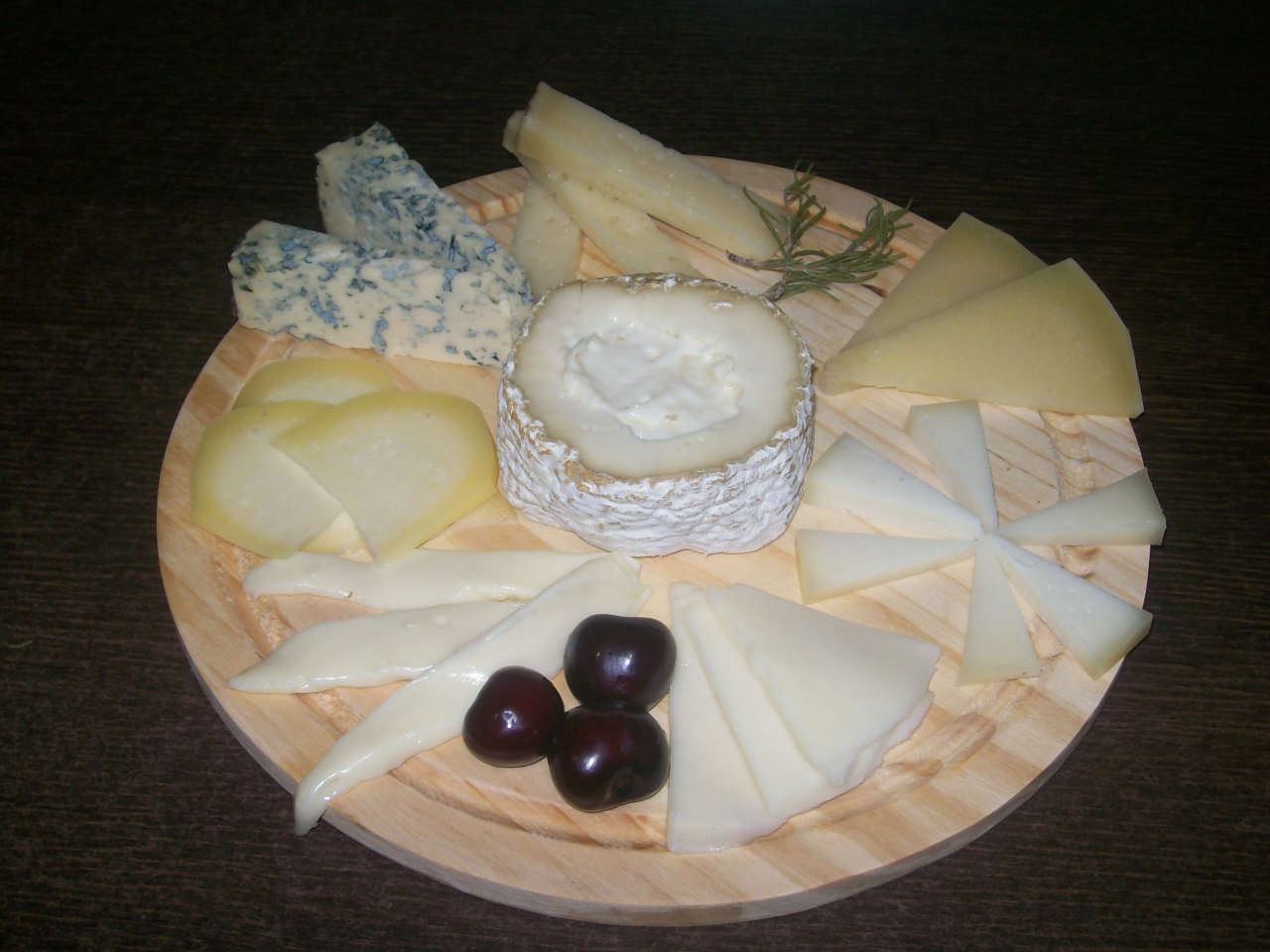 Iniciación a la Cocina Profesional Tabla de Quesos con 8 referencias