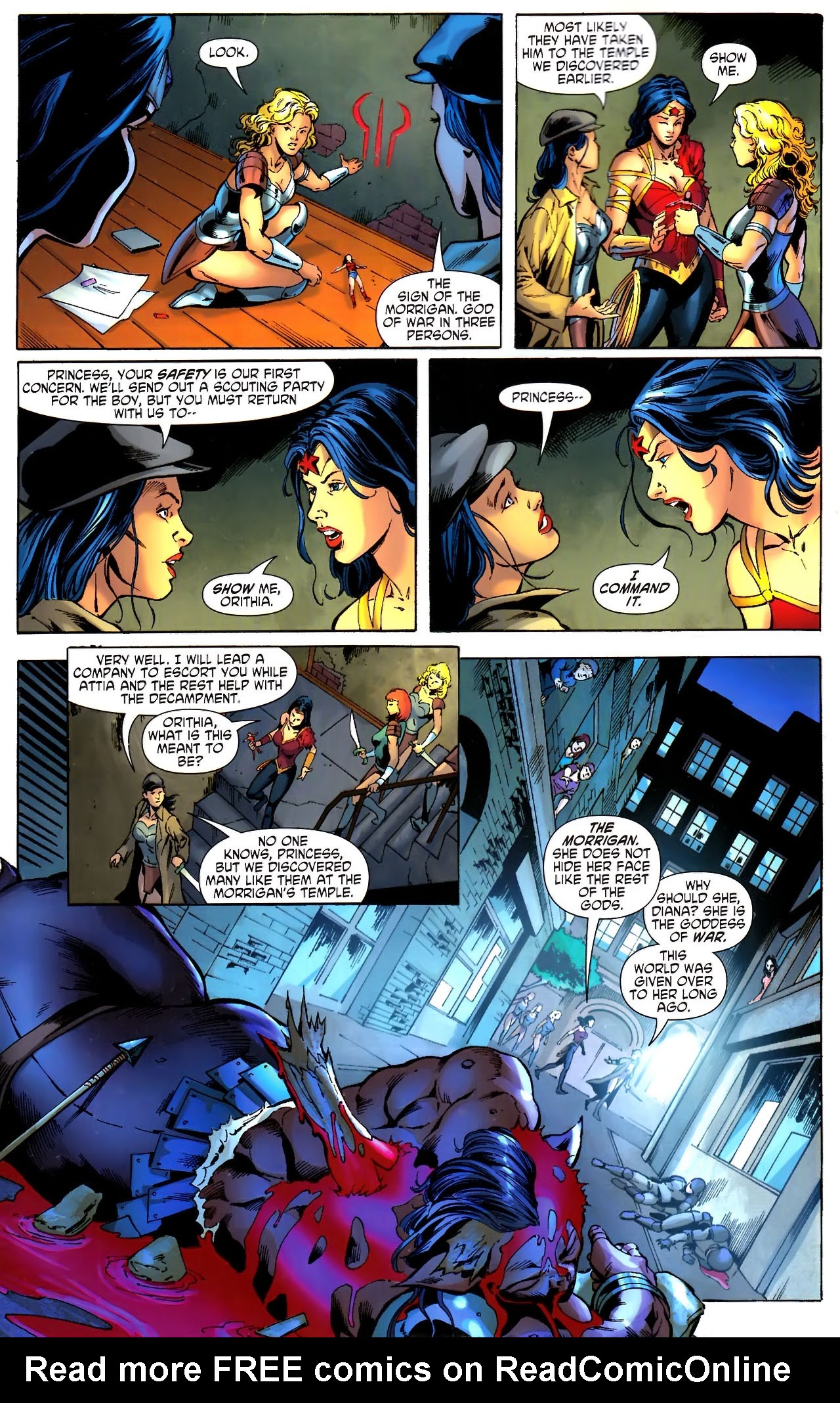 Read online Wonder Woman (1942) comic -  Issue #606 - 17