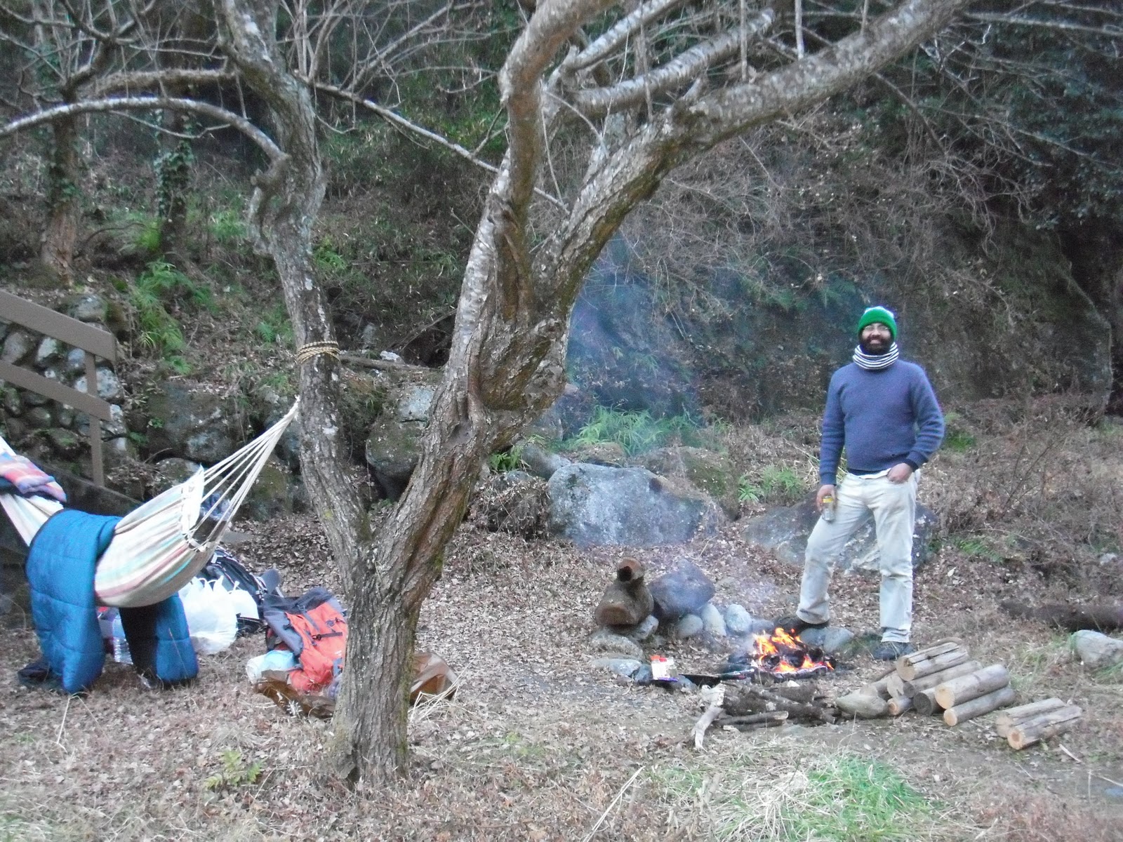 WADDAYAKNOW Out and About in Japan camping with mates