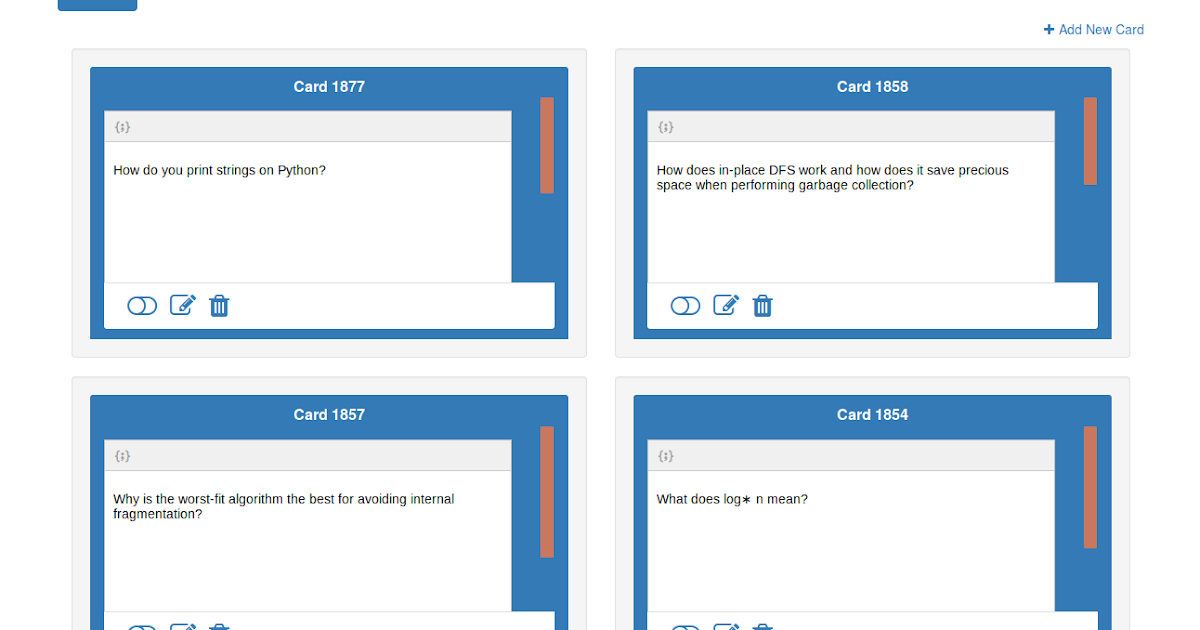 A simple flash card application in Node js and angular js